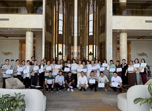 Совершенствование гостиничного сервиса: В Хиве прошли тренинги по направлениям F&B Management и Housekeeping